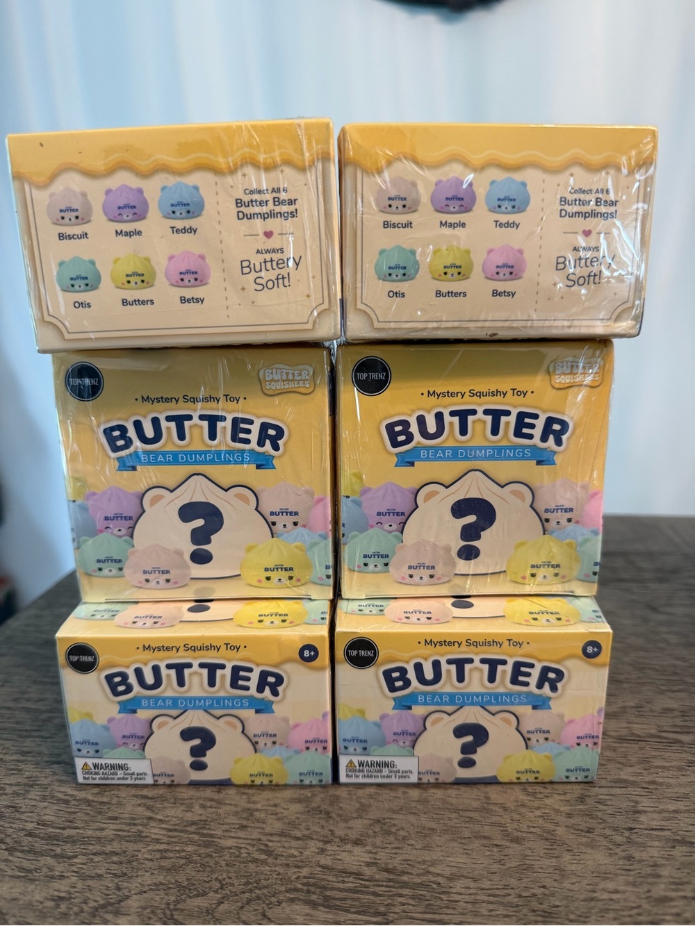 Top Trenz Trends Mystery Squishy Butter Bear Dumpling ONE Viral Rare Bao Bun